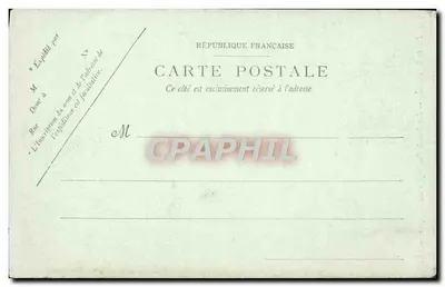 Os Grandes Goulets perto das Baraques — O DAUPHINÉ — LL. — n° 344 — Verso