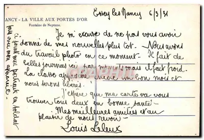 Ancy-le-Franc — Fuente de Neptuno — Editor: Ancy-la-Ville aux Portes d'Or — Reverso