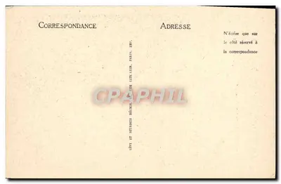 Auxerre — A Prefeitura — Colunas Romanas — LL — Verso