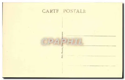 Auxerre - Katedra (Kościół Świętego Etienne) — Wydawca: Edit. Mounet, księgarnia-gazeta — Rewers