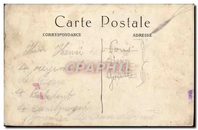 Parigi — Ponte Reale e il Pavillon de Flore — M. J. n° 513 — Verso