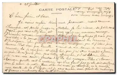 Onze Lieve Vrouw van Fátima — Maagd met het gebedsroos — uitgever P. Doret, Lausanne — Achterkant