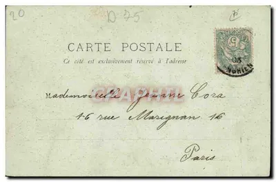 Paryż — Park Monceau — LL. — 250 — Rewers