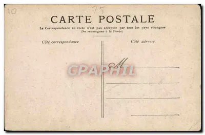 Paris — O Arco das Tijolarias — editor não identificado — Verso