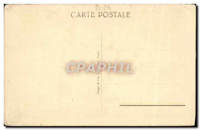 CPA Versailles Chateau Le salon du grand couvert — Verso