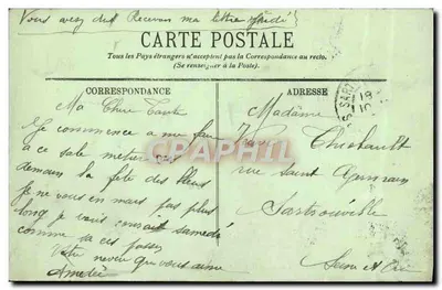 Saint-Malo — Os Banhos da Grande Grève à Maré Alta — LL n°18 — Verso