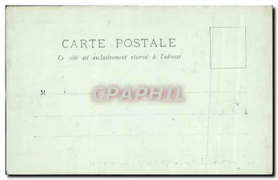 Fontainebleau — A Floresta — O Sfinge dos Druidas — LL. — N° 125 — Verso
