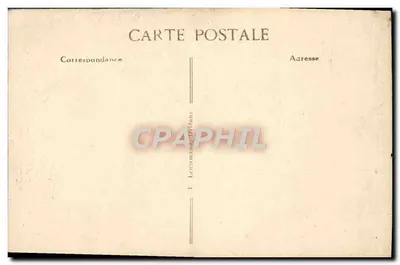 Casa de Diane de Poitiers — editor não identificado, número de série não visível — Verso