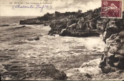Royan - Les Rochers à Vallières — Édition des Nouvelles Galeries, Royan, n°188