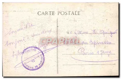 Wąwóz Doubs i droga do Comice — okolice Besançon — widok z Rochers d'Arguel — Edu. Li Gaillard-Prêtre, Besançon — Rewers