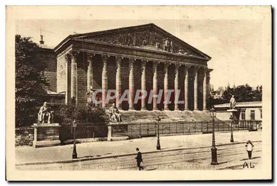 Paris - Câmara dos Deputados — Les Éditions Artistiques - A. L.