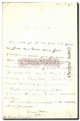 Tours (I.-et-L.) — O Palácio de Justiça — A.P. — Verso
