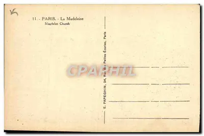 O Panteão — Paris — Editor AP — Verso