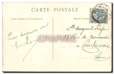 Versailles — Les Parterres le jour des Grandes Eaux — éditeur non identifié — Verso