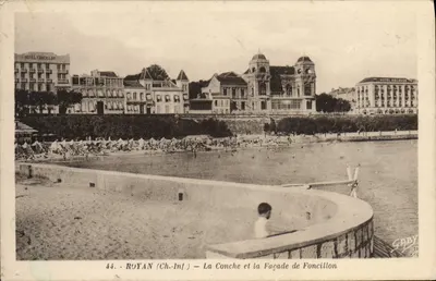 Rouyan (Ch.-Inf.) — La Conche et la Façade de Foncillon — Saby