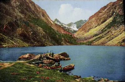 Le Lac de Gaube — vue panoramique — CASTERETS - Le Lac de Gaube