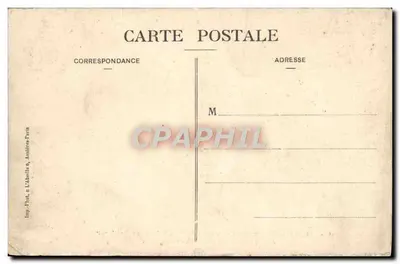 Castelo de La Malmaison — Antiga Residência do Imperador Napoleão I e da Imperatriz Joséphine — O rio do Parque — Editor ANONIERS, n°36 — Verso