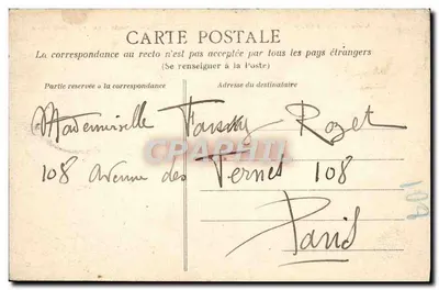 Côte d'Émeraude — Falta blisko Digue — Paramé, n°255 — Rewers