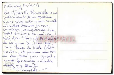 Jovem casal em traje da época — cena de jardim — editor Bonne Poste, n° 457 — Verso