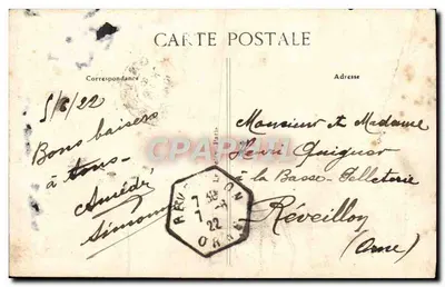Rouen — Katedra — Marcel Rallé, nr 616 — Rewers