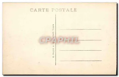 Ussé - Het Kasteel - Algemene uitzicht — A.P. — Achterkant