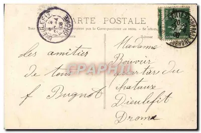 Marseille - Elevadores da Nossa Senhora da Guarda — editor desconhecido, n° 14 — Verso
