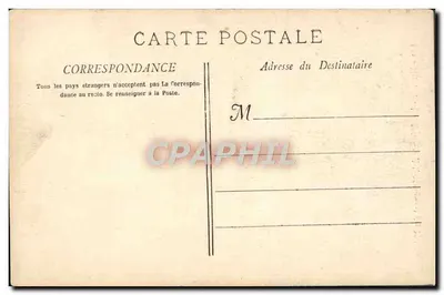 Marselha - Os Reformados & o Monumento dos Móveis — E. Lacour, n° 650 — Verso