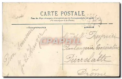 Marseille — Zamek If — wydawca nieznany, numer seryjny 157 — Rewers