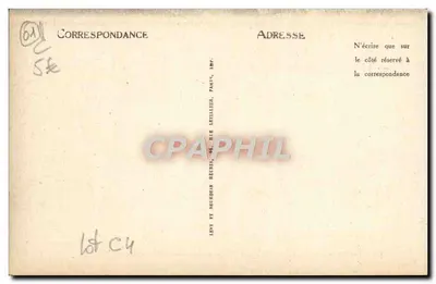 Omgeving van BELLEGARDE — Uitgang van de Perte van de Rhône — LL — Achterkant