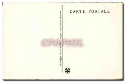 Jaskinia Padirac (Lot) — Duża Pendeloque — Fototypia Hélio, Limoges — Rewers