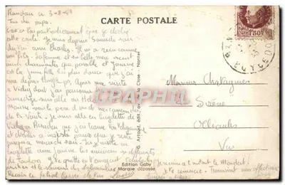 Brioude (Haute-Loire) — Katedra — Wydawnictwo Gaby, nr 21 — Rewers