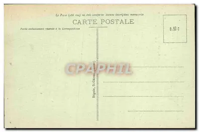 Colossale Statue der Notre-Dame de France — Le Puy — Verlag Idsal, Nr. 8043 — Rückseite
