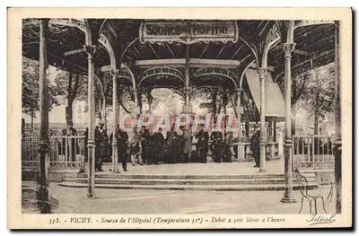 Vichy - Fonte do Hospital — Temperatura 31°, Vazão 2.500 litros por hora — Editor Ideal, n° 378