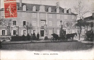 Vichy — Hospital Militar — editor Staerck, Paris