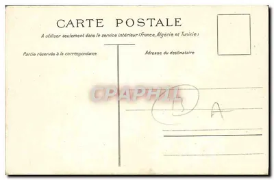 Marseille — Le Prado — Uitgave C. Marlière - Marseille, n°25 — Achterkant