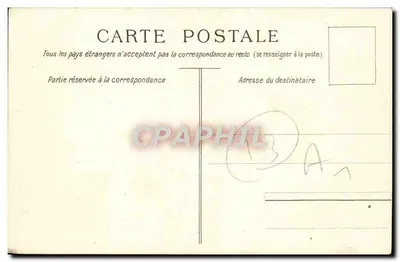 Marseille — Bassin do Carénage e Forte Saint-Jean — Edição C. Marlière, Marseille — Verso