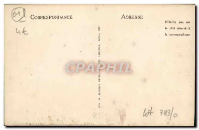 Bellegarde — Cataratas del Ródano antes de la pérdida — LL — Reverso
