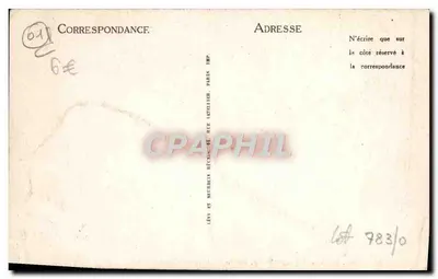 Bellegarde (Ain) — Os Barragens da Perte do Ródano — LL — Verso