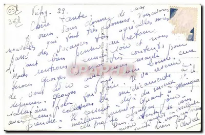 Vichy — Ogólny widok z powietrza — La Cigogne, nr 300 — Rewers