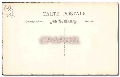 Vichy (Allier) — Pałac Cesarza — B. F. 57 — Rewers
