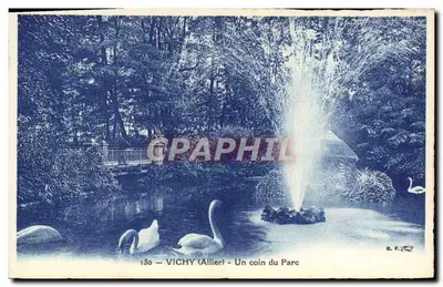 Vichy (Allier) — Um canto do Parque — B. F. n°130