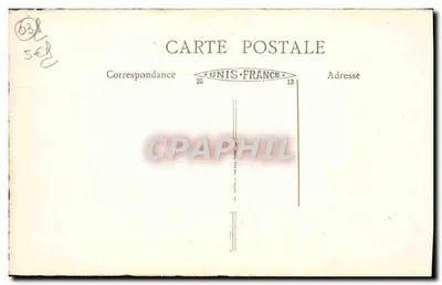 Vichy (Allier) — Vista tirada no Velho Parque — B. F. Allier, n°115 — Verso