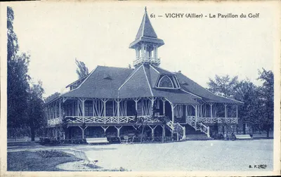 Vichy (Allier) — Le Pavillon du Golf — B.F. n°61