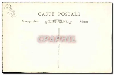 Vichy (Allier) - Palais des Sources — A.F. wydawca, nr 45 — Rewers