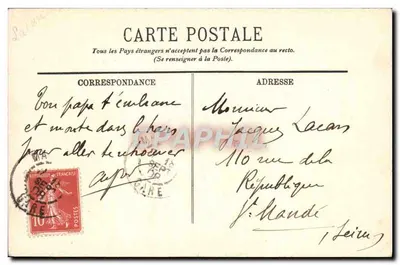 Marseille — O Castelo de If — LL, n°195 — Verso