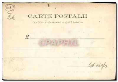 Brou (Ain) — Jubé da Igreja — Hachette et Cie, foto. Ed. L. foto. — Verso
