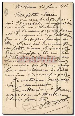 Marsylia - La Corniche - Most Fausse-Monnale — Wydawca nieznany, n° 20 — Rewers