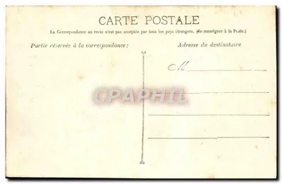 Marseille — zachód słońca — Guérin fot. Marseille 761 — Rewers