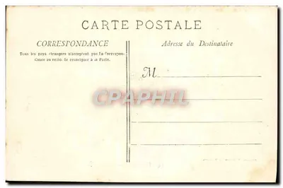 Marseille — Zamek If — Fototyp. E. Lacour — nr 64 — Rewers