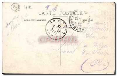 Dijon — Pałac Sądowy (XVe wieku) — Wydawca nieznany, nr 10 — Rewers